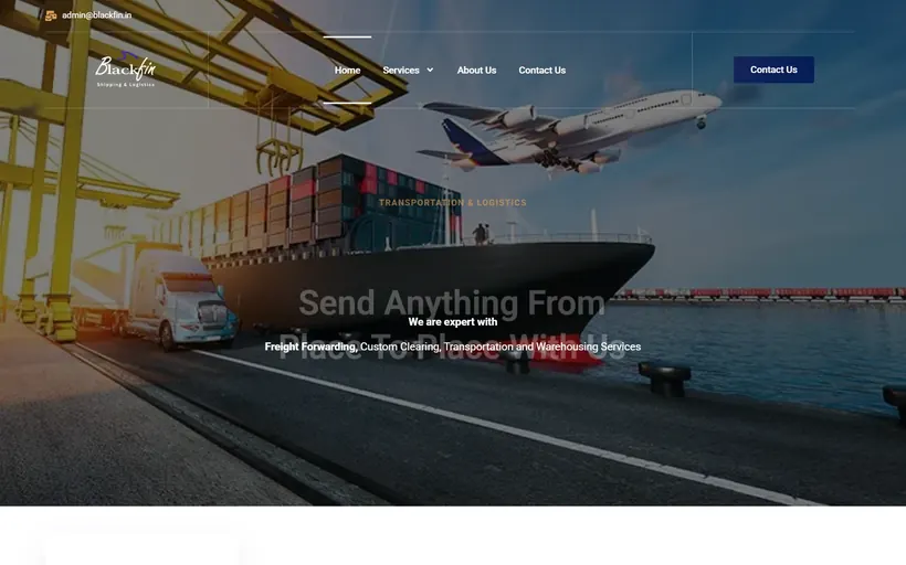 Blackfin website built by Innovative (ISD)